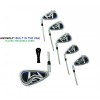 AGXGOLF GIRLS LEFT HAND MAGNUM GOLF CLUB SET w/DRIVER+FAIRWAY WOOD+6,7,8,9 IRONS+PW+PUTTER: SET ONLY 